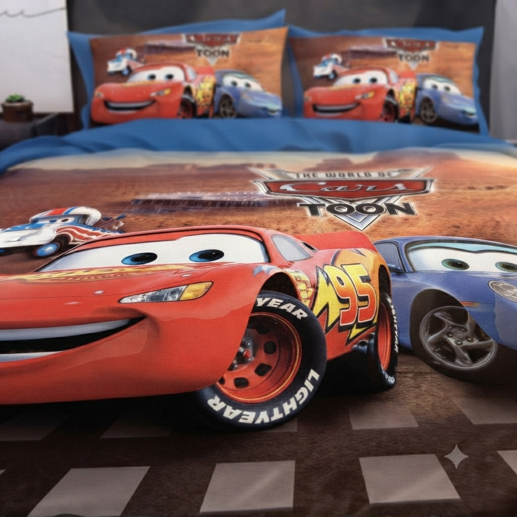 Posteljina Za Dečake - Cars