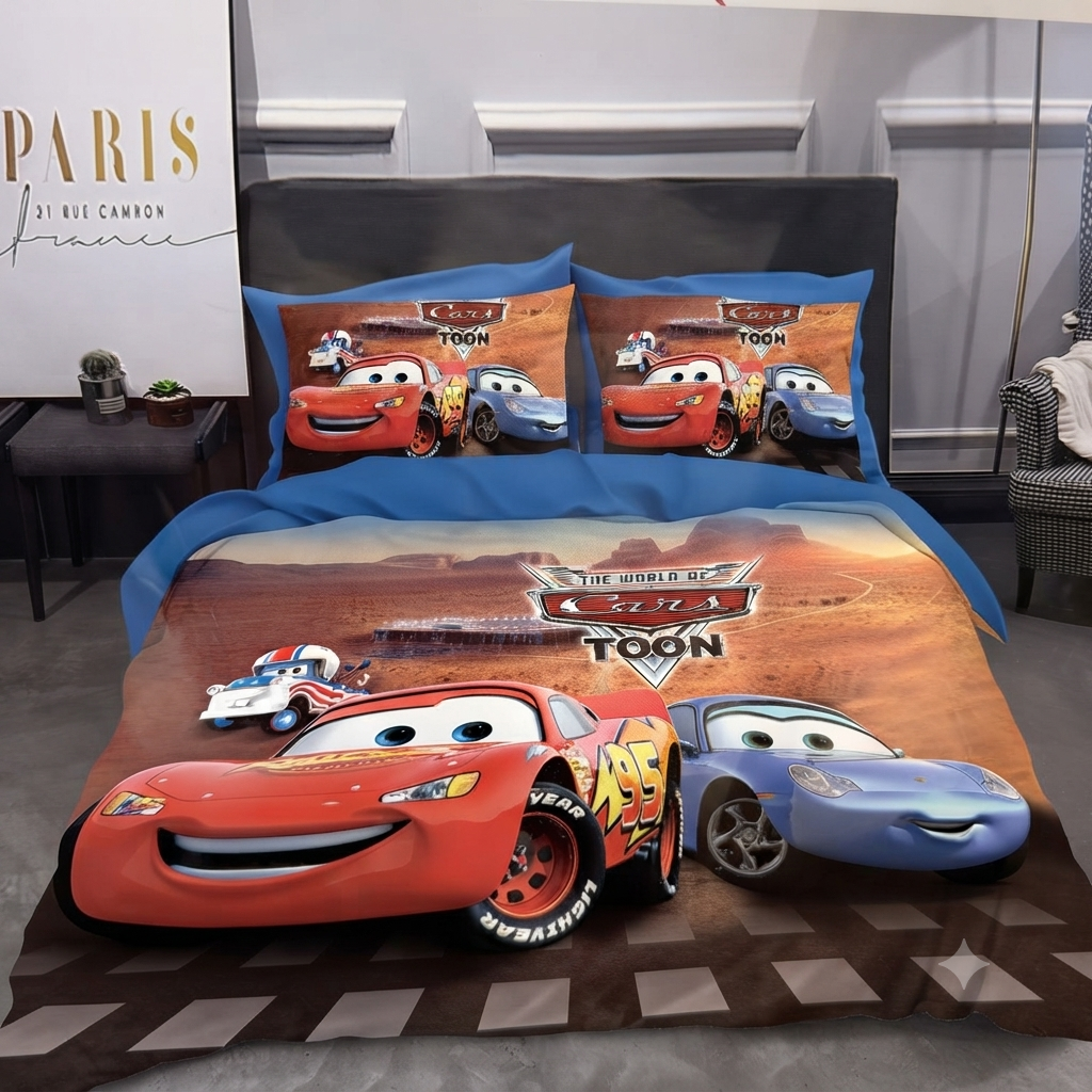 Posteljina Za Dečake - Cars